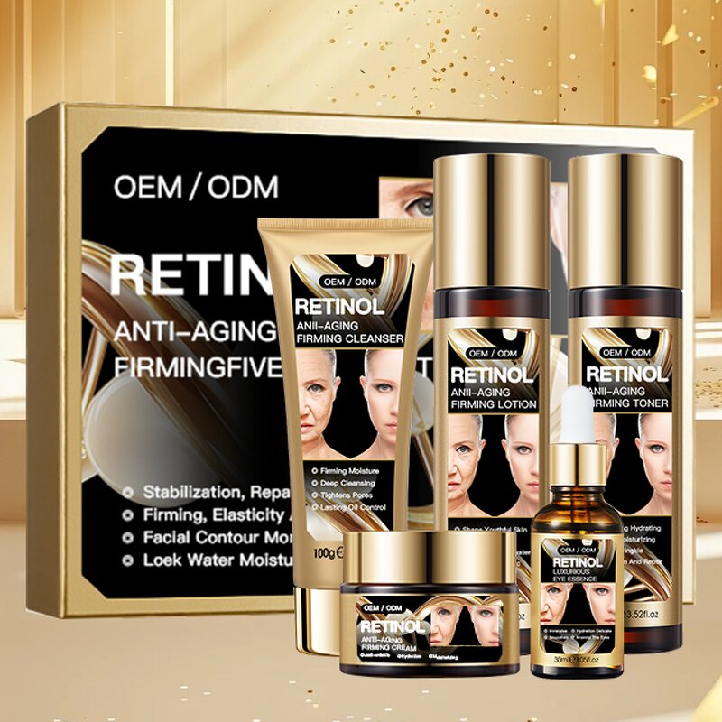 Retinol Skincare Set Manufacturer - Private Label Anti-wrinkle Whitening Moisturizing Repair