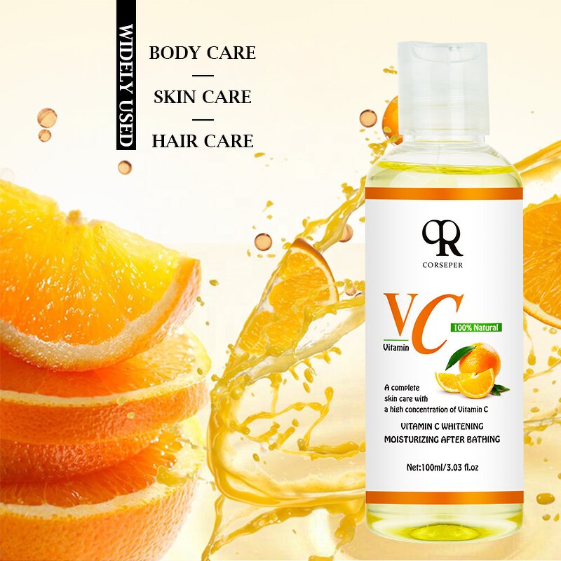 Body Massage Oil Manufacturer - 100% Organic Vitamin C Black Spots Stretch Marks