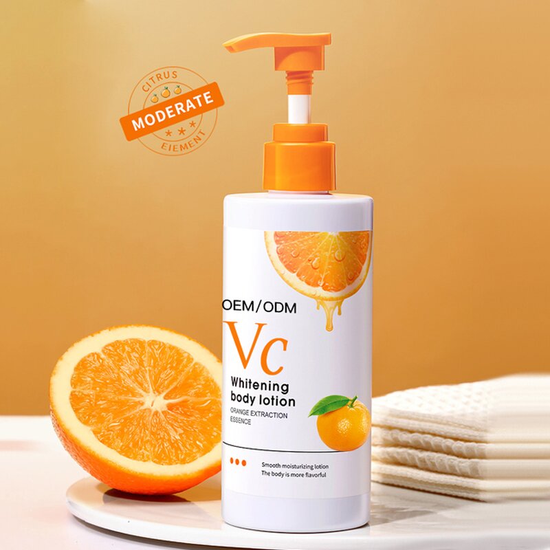 Body Lotion Manufacturer - Private Label Turmeric Vitamin C Aroma Moisturizing Whitening
