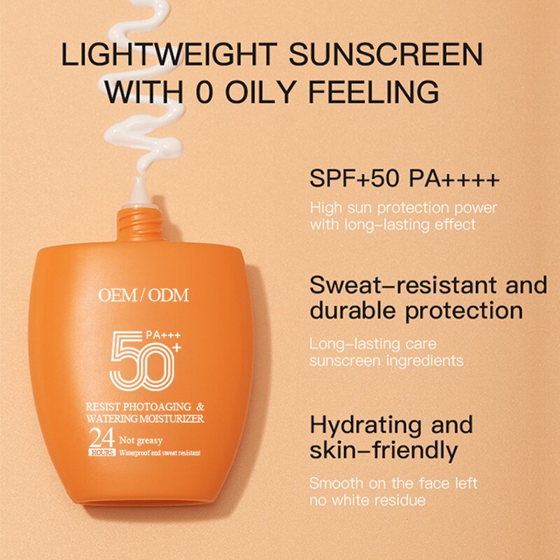 Korean Sunblock Manufacturer - OEM Water Resistant Non-Greasy Organic Mineral SPF 50