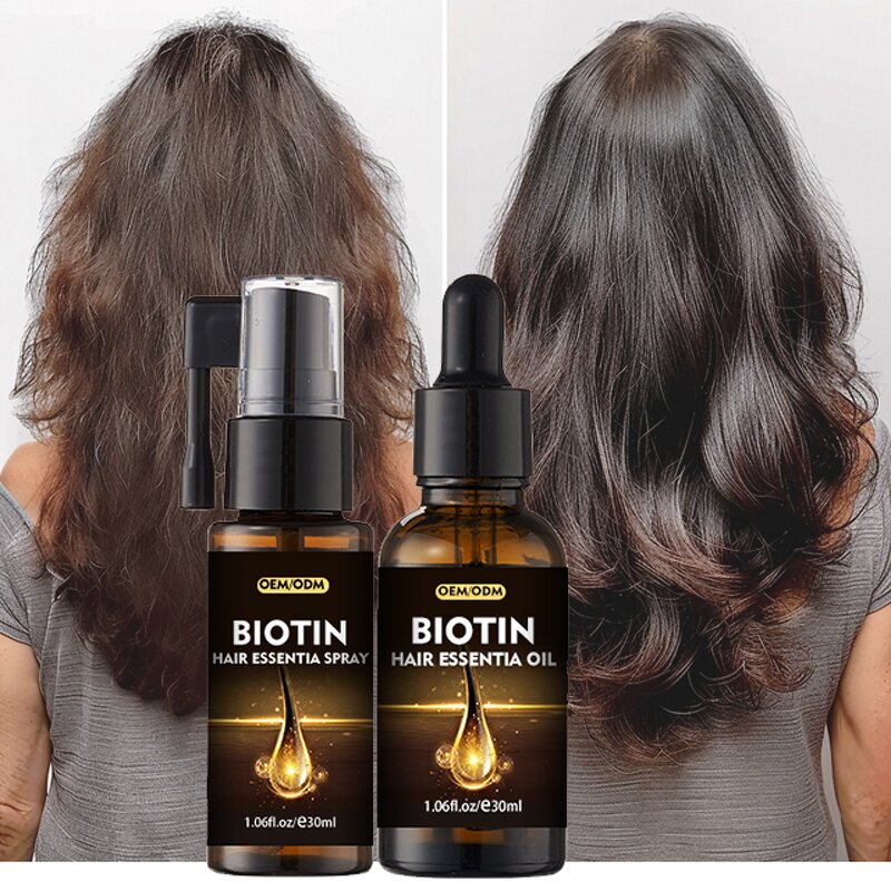 Biotin Hair Spray Manufacturer - Private Label Fast Growth Anti Hair Loss Rosemary Serum