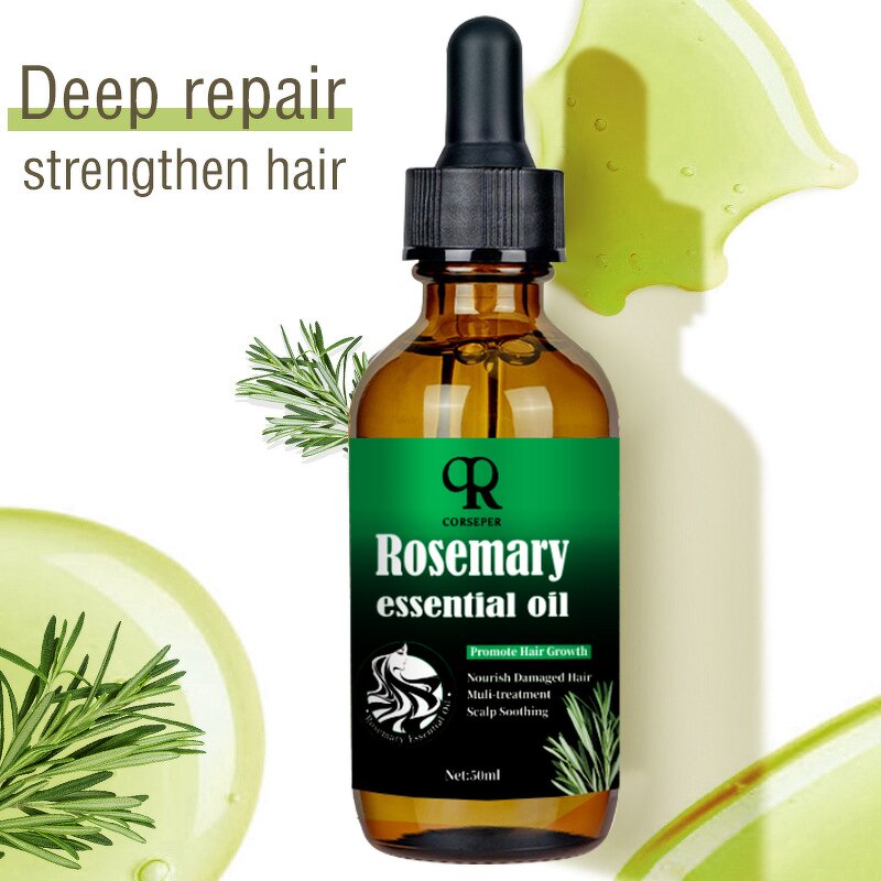 Rosemary Hair Oil Manufacturer - Best Selling Organic Biotin Strengthening Nourishing