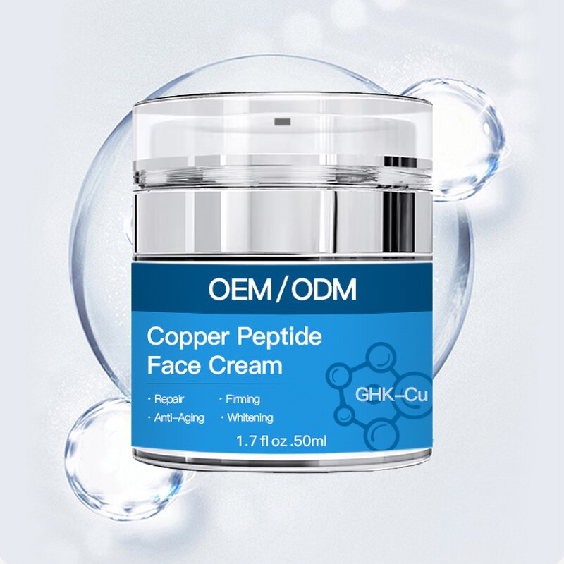 Blue Copper Peptide Cream Manufacturer - Korean Anti Aging Firming Brightening Moisturizer