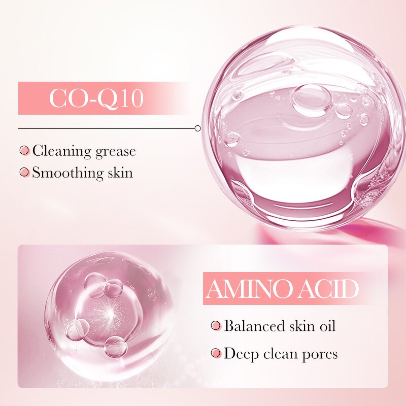 Cleansing Mousse Manufacturer - Coenzyme Q10 Amino Acid Deep Nourishing Refreshing Oil Control & OEM