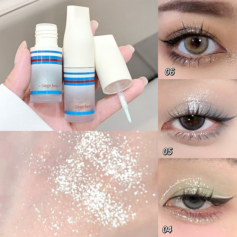Eye Shadow Manufacturer - Gege Bear Pearl Light Strobe Liquid Waterproof Glitter & OEM ODM