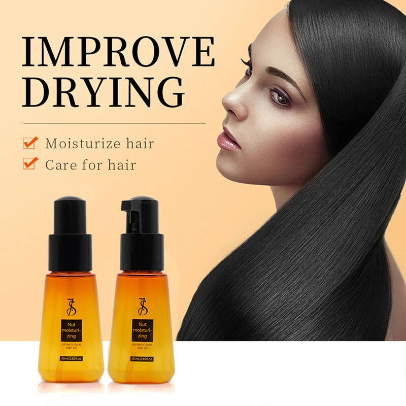 Hair Oil Manufacturer - Nourish Repairing Anti-Frizz with Argan Macadamia Oil & 7S Private Label