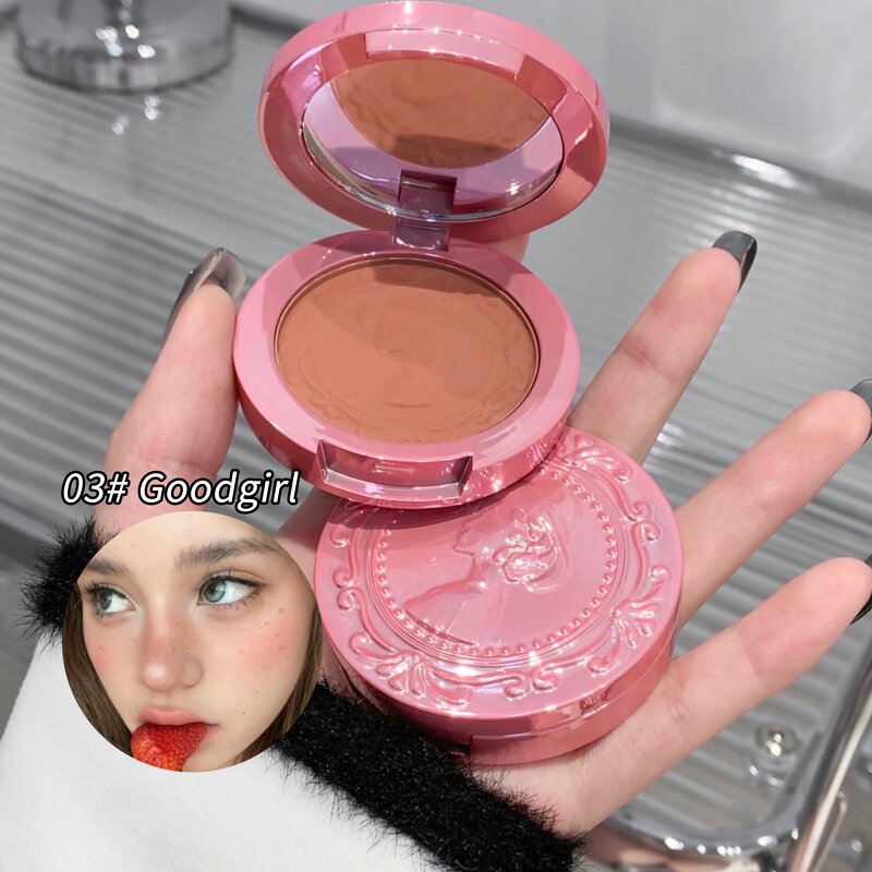 Blush Palette Manufacturer - Gege Bear Matte Silky Facial Blusher Cheek Color for Girls Series