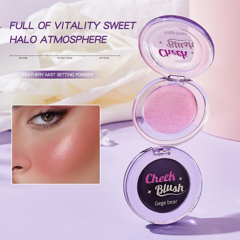 Blusher Manufacturer - Gege Bear High Pigment Vegan Magic Waterproof Long Lasting Transparent & OEM ODM