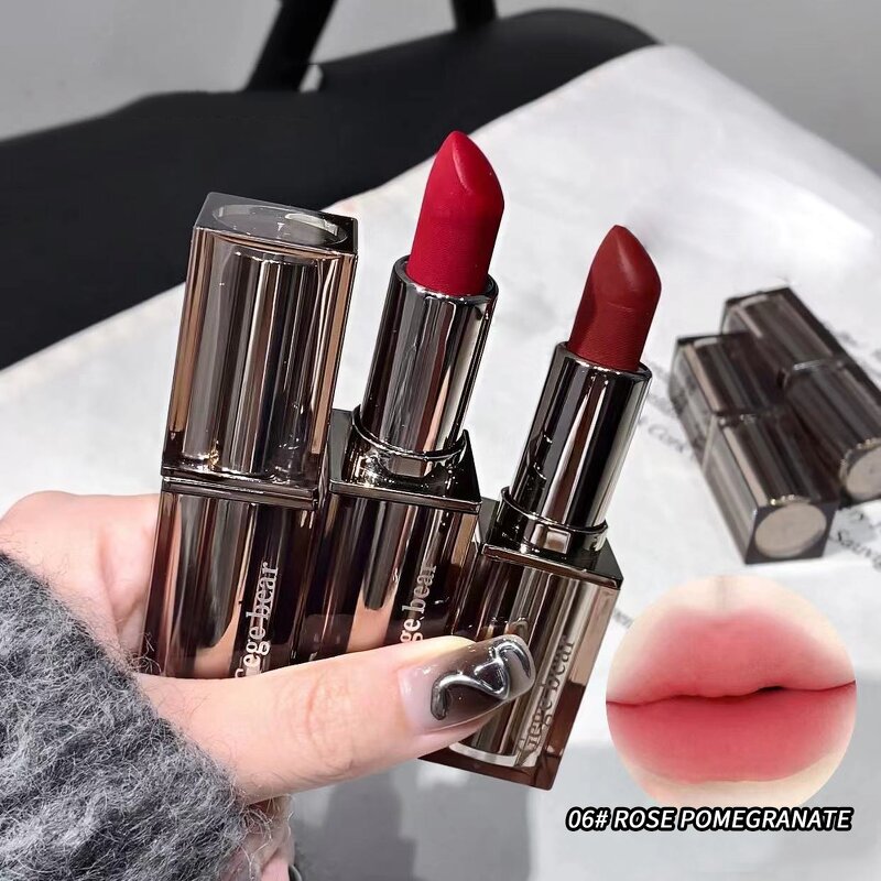 Lip Gloss Manufacturer - Gege Bear Matte Nude Long-Lasting Waterproof Anti-Fouling Natural High Quality