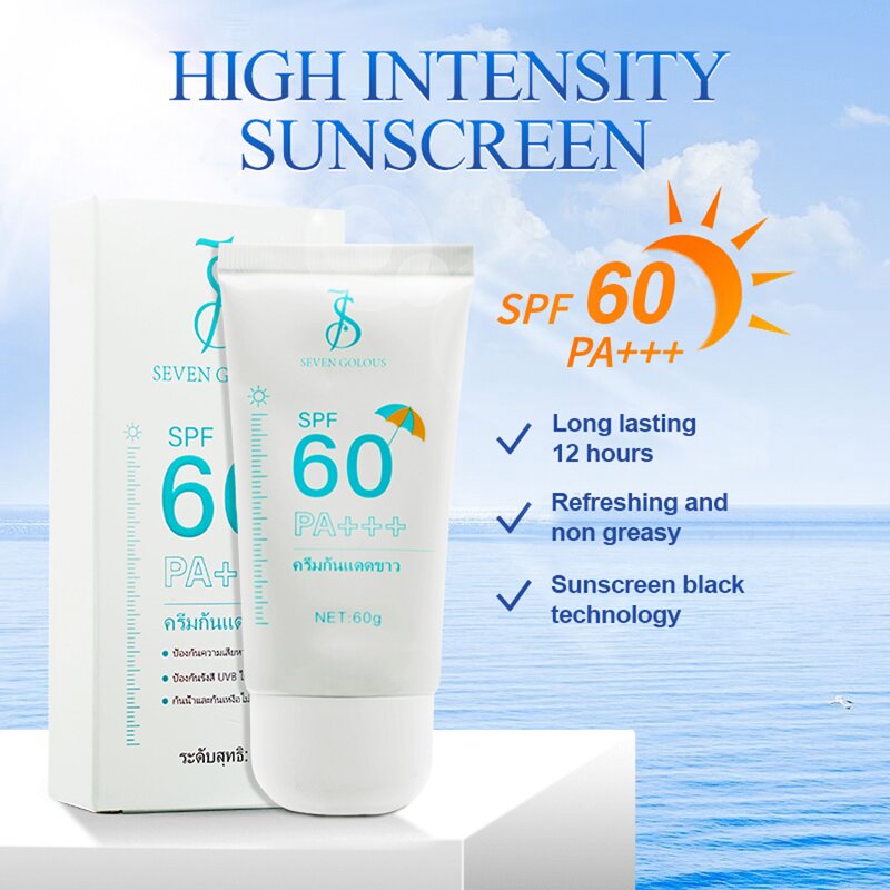 Sunscreen Cream Manufacturer - SPF60 Moisturizing Whitening Waterproof Skin Care & Hot Sale