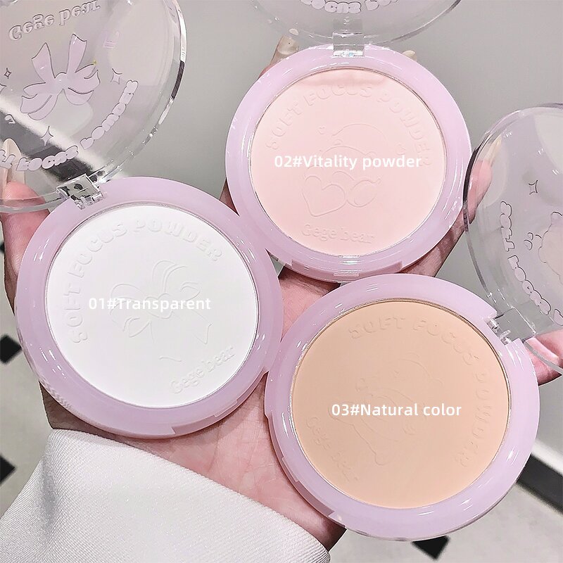 Setting Powder Manufacturer - Gege Bear Loose Face Long-Lasting Mineral Soft Focus Light Matte & OEM ODM