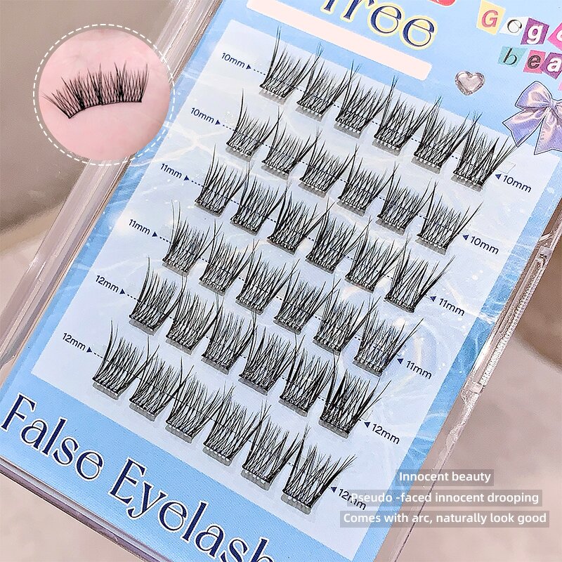 Eyelashes Manufacturer - Gege Bear Handmade C Degree Synthetic Hair Light Airy Natural Enhances Eye & OEM ODM