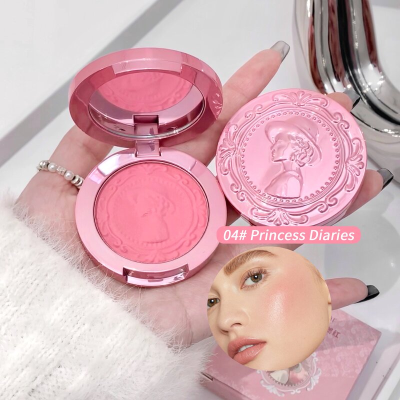 Blush Palette Manufacturer - Gege Bear Matte Silky Facial Blusher Cheek Color for Girls & OEM ODM