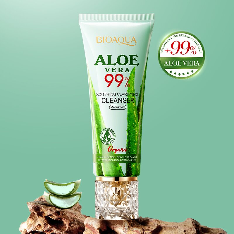 Facial Cleanser Manufacturer - Aloe Soothing Clarifying Moisturizing & BIOAQUA Private Label OEM ODM