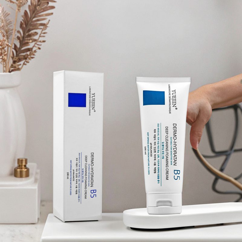 Facial Cleanser Manufacturer - B5 with Salicylic Acid Provitamin B5 & YUEJIIN Private Label