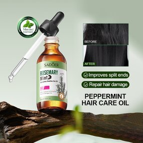 Essential Oil Manufacturer - Organic Herbal Extract Rosemary Mint for Hair Growth Nourishing & Wholesale