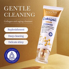Facial Cleanser Manufacturer - Collagen for Oily or Acne Skin Deep Cleansing Oil Control Refreshing Firming