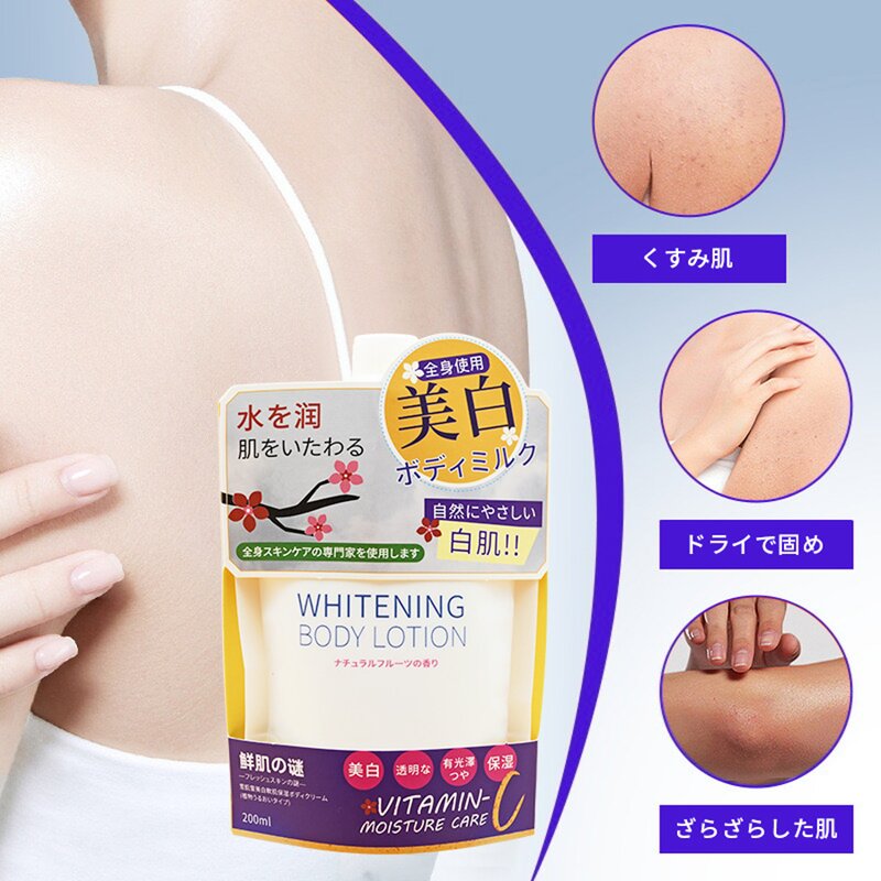 Body Milk Manufacturer - Fresh Muscle Mystery Whitening Milk Collagen & Factory Customization