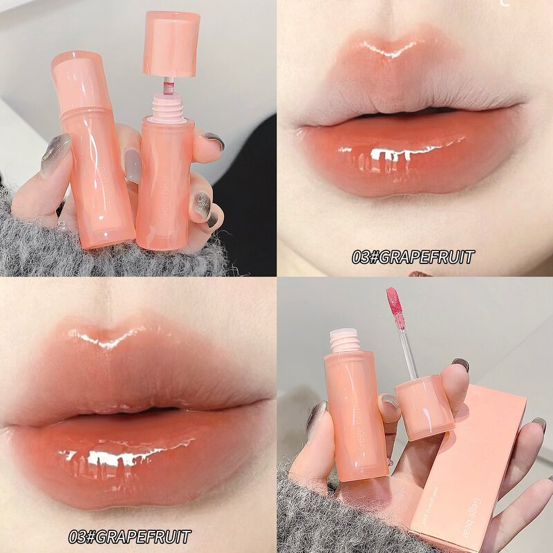 Lip Gloss Manufacturer - Customized Fruit Fragrance Lip Plumper Non-Stick Moisturizing in Cup & Hot Sale