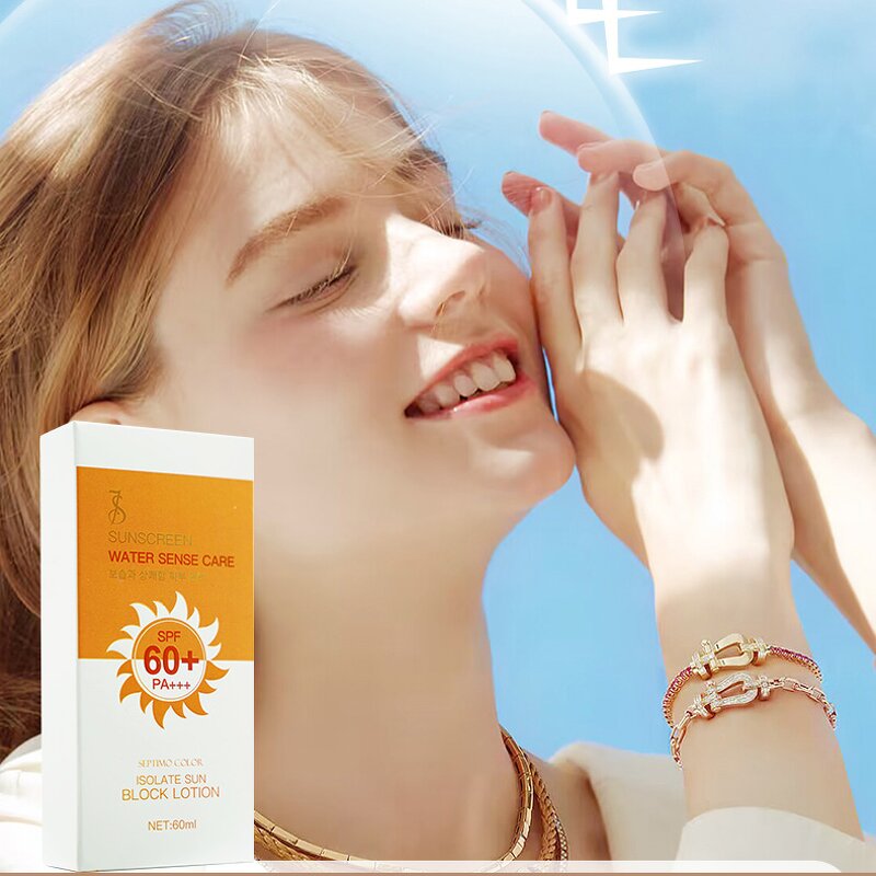 Sunscreen Cream Manufacturer - SPF60+ Lightweight Moisturizing UV Protection Anti Sweat
