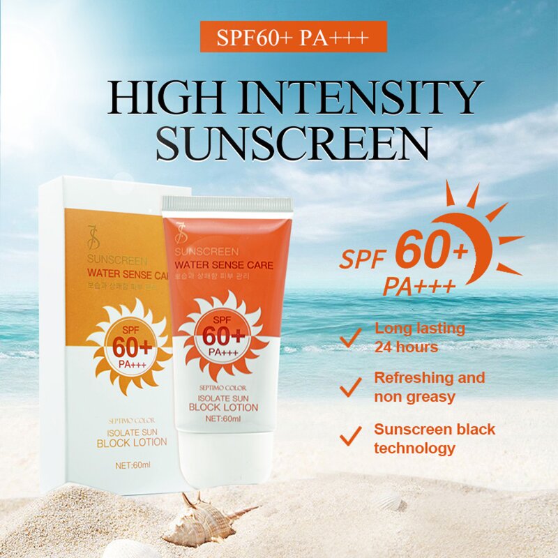 Sunblock Manufacturer - SPF 60 Waterproof Non Sticky Long Lasting for Full Body & Private Label