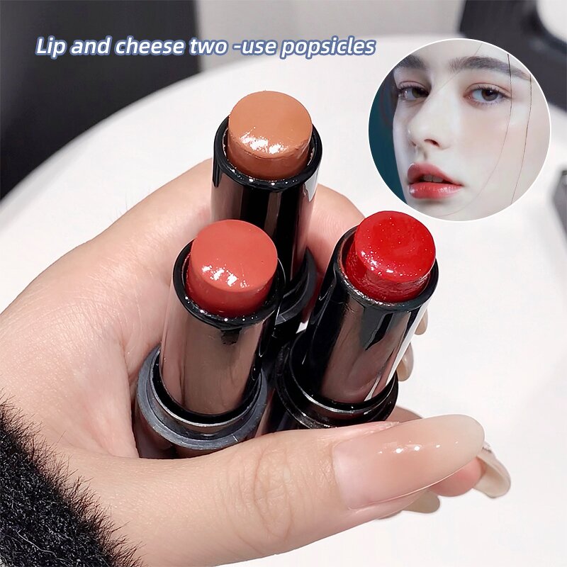 Rouge Manufacturer - Dual-Use Lipstick and Blusher Durable Color Fast Tender Makeup & Wholesale