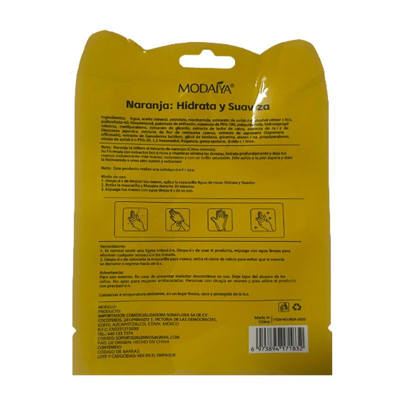 Hand Mask Manufacturer - Organic Natural Fruit Gently Nourishes Whitening Hydrating & Private Label