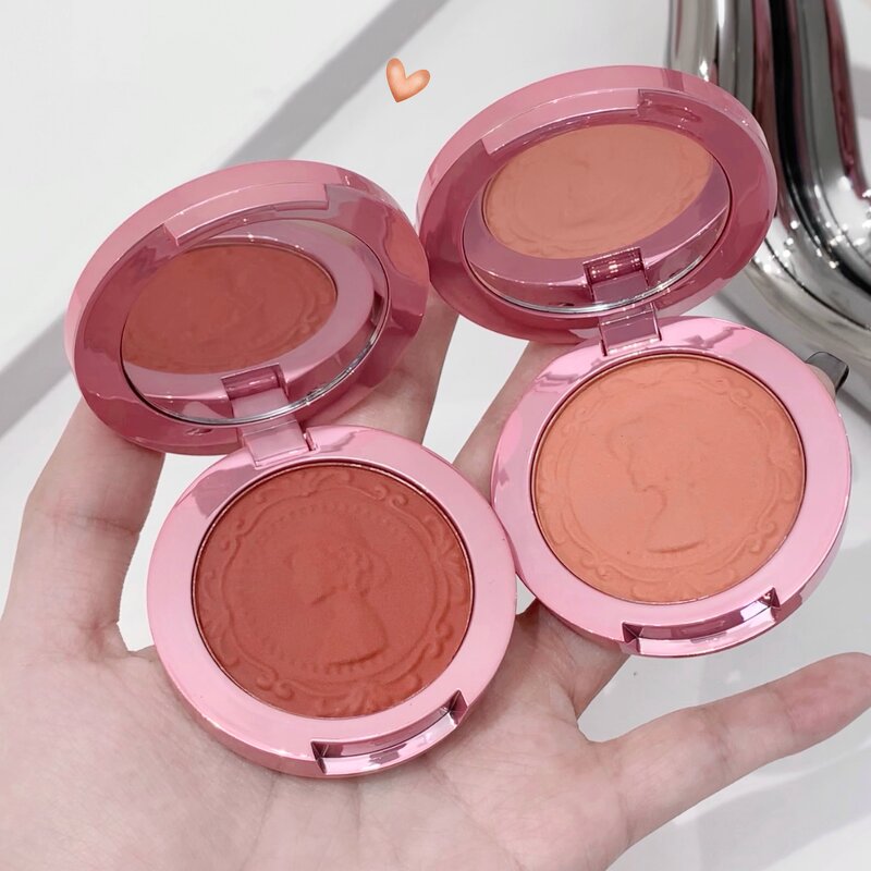 Blush Palette Manufacturer - Gege Bear Matte Silky Facial Blusher Cheek Color for Girls & OEM ODM