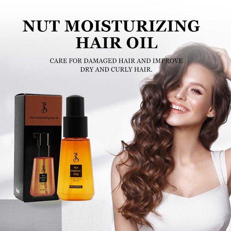 Hair Oil Manufacturer - Nut Essence for Moisturizing Dryness Improvement & Custom-Made