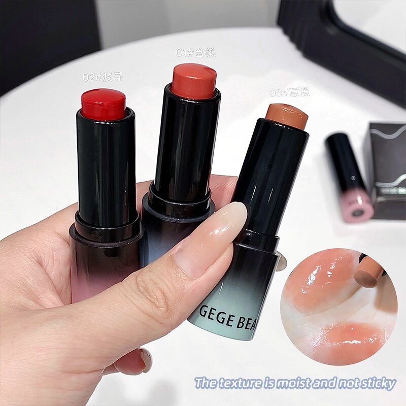 Rouge Manufacturer - Dual-Use Lipstick Blusher Moisturizing Durable Color Fast Tender & OEM ODM Wholesale