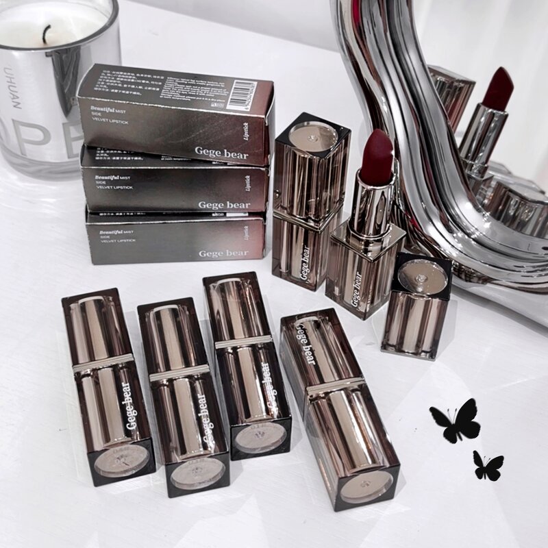 Lip Gloss Manufacturer - Gege Bear Matte Nude Velvet Long Lasting Waterproof Natural