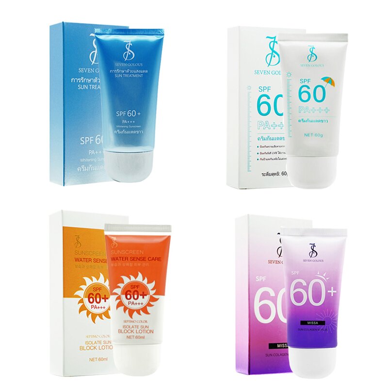 Sunscreen Cream Manufacturer - SPF 60 Natural Whitening Anti- UVA/UVB & Hot Selling