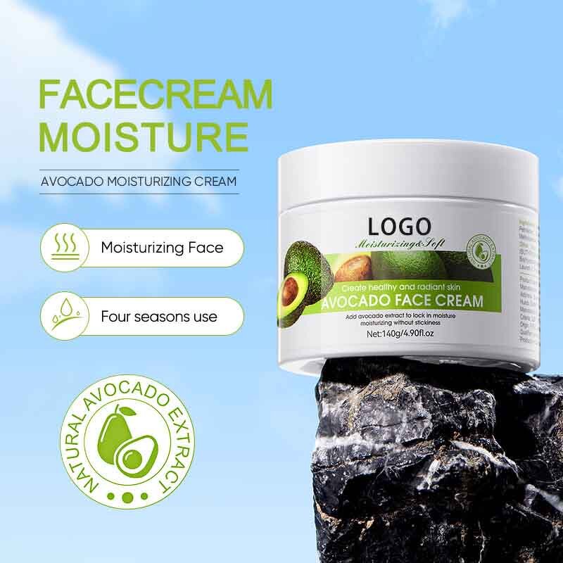 Face Cream Manufacturer - with Pure Avocado Glycerin and Jojoba Oil Moisturizes Brightens & OEM ODM Factory