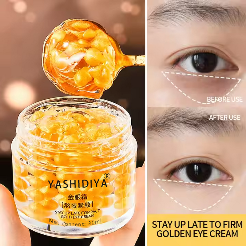 Eye Cream Manufacturer - Stay Late Gold Moisturizing Firming Dark Circle Remover Anti-Wrinkle & OEM Brand