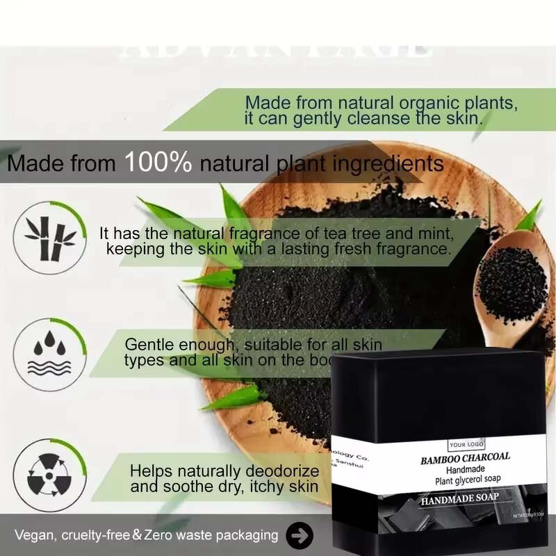 Acne Soap Manufacturer - Handmade 100G Solid Herbal Transparent Skin Whitening with Mint Silk Honey & Best