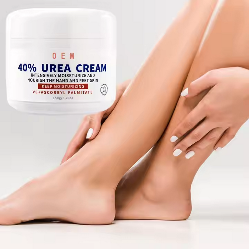 Foot Cream Manufacturer - Micro-Label Vegan Organic Urea for Hand Foot Moisturizing Exfoliation & OEM Custom