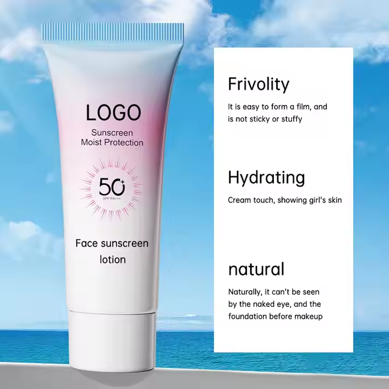 Skin Cream Manufacturer - Natural UV Protection SPF50 Oil-Free with Covering Effect & Private Brand