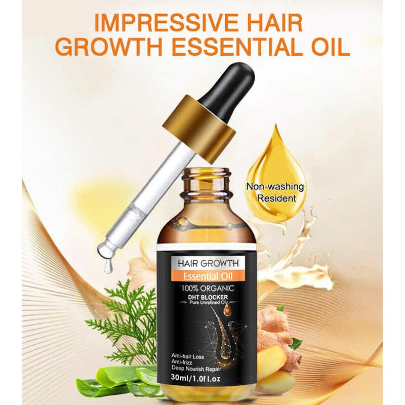 Hair Oil Serum Manufacturer - All Natural Coconut Formula Nourishes Scalp Increases Volume & OEM Factory