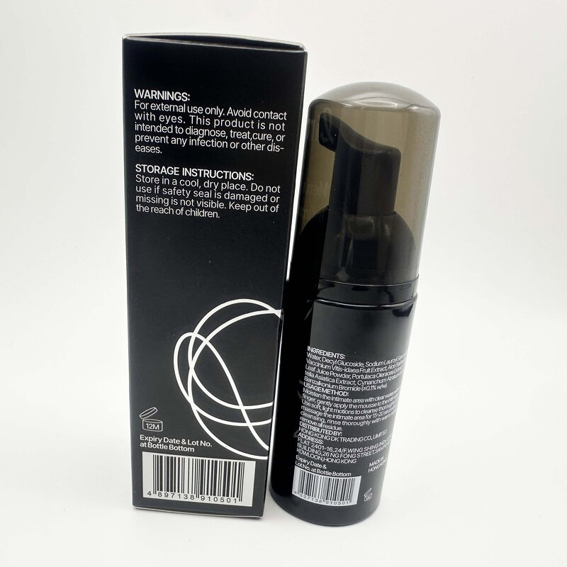 Mousse Cleanser Manufacturer - Men's Private Care Hygiene Foaming Alcohol-Free Eco-Friendly & YASHIDIYA