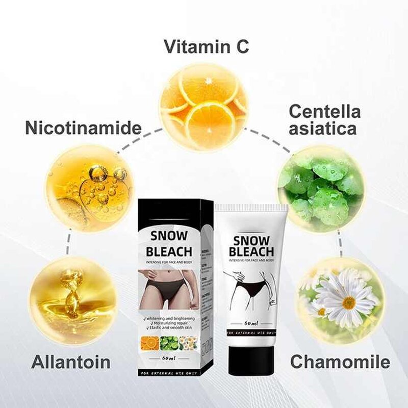Bleaching Cream Manufacturer - for Face Body Whitening Dark Knuckles Elbows Underarms Private Areas