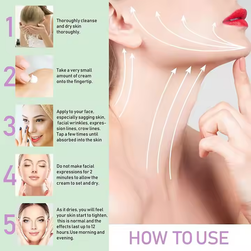 Face Cream Manufacturer - Instant Anti-Aging Temporary Anti-Wrinkle Cleanser for Fine Lines