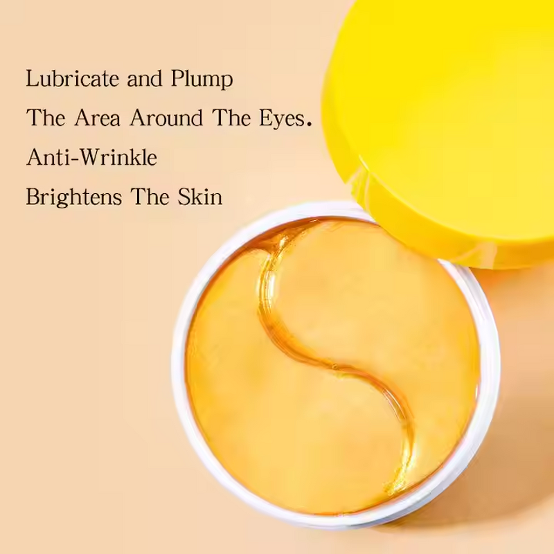 Eye Mask Manufacturer - Organic Gold Gel Anti-Aging Anti-Wrinkle with Aloe Vitamin E & OEM Custom