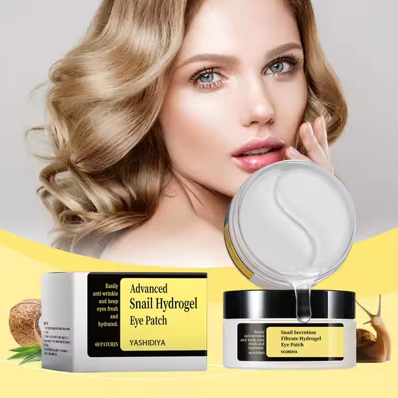 Eye Mask Wholesale Supplier - 100% Advanced Snail Hydrogel Paste Korean Cosmetics & OEM