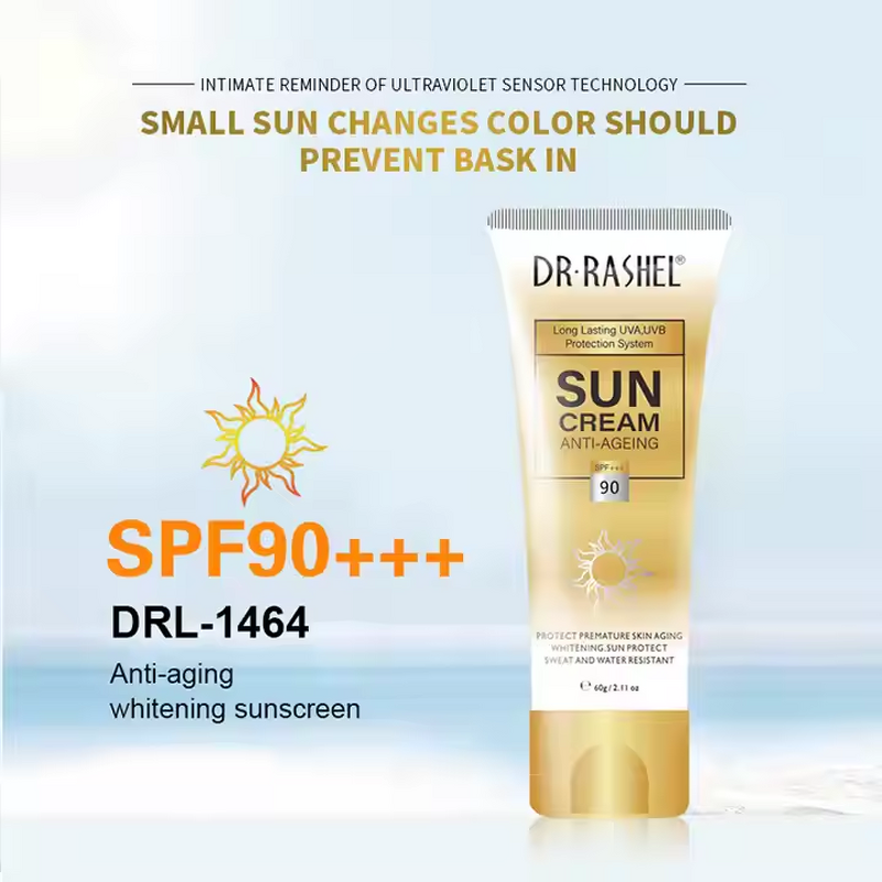 Sunscreen Cream Manufacturer - SPF90 Mineral Anti-Aging Whitening Hydrating