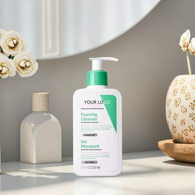 Foam Facial Cleanser Manufacturer - Collagen AHA Gentle Cleansing Controls Oil Treats Acne & YASHIDIYA