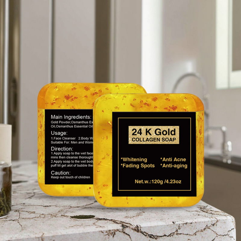 Bar Soap Manufacturer - Handmade Solid Herbal with Turmeric Lemon Kojic Acid for Dark Spot Acne Removal & Snoflack