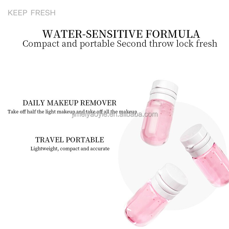 Makeup Remover Oil Manufacturer - Mineral Ingredient for Eyes Lips Facial with Rose Scents