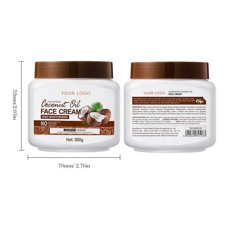 Face Cream Manufacturer - Organic Vegan Hyaluronic Acid Night Use High Moisturizing Lightweight & SADOER