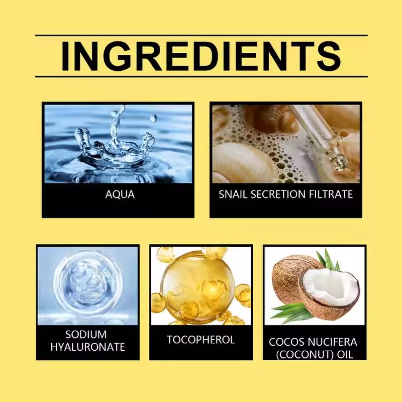 Eye Mask Wholesale Supplier - 100% Advanced Snail Hydrogel Paste Korean Cosmetics & OEM