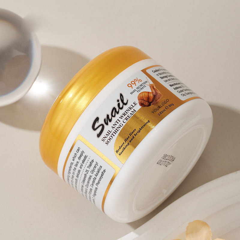 Face Cream Manufacturer - Snail Anti-Wrinkle Soothing with Collagen & Private Label OEM